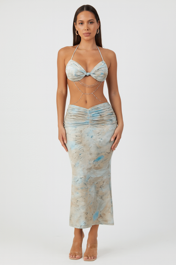 The Bead Necklace Hot Girl Dress